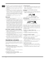 Предварительный просмотр 44 страницы Hotpoint ENXTLH 19xxx FW L 03 Operating Instructions Manual