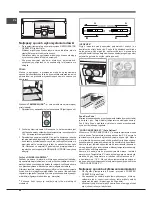 Предварительный просмотр 46 страницы Hotpoint ENXTLH 19xxx FW L 03 Operating Instructions Manual