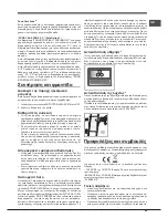 Предварительный просмотр 55 страницы Hotpoint ENXTLH 19xxx FW L 03 Operating Instructions Manual