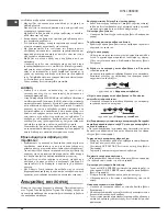 Предварительный просмотр 56 страницы Hotpoint ENXTLH 19xxx FW L 03 Operating Instructions Manual