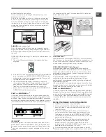 Предварительный просмотр 7 страницы Hotpoint ENXTY 19 FW O3 Operating Instructions Manual