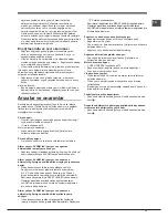 Preview for 13 page of Hotpoint ENXTY 19 FW O3 Operating Instructions Manual