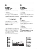 Preview for 4 page of Hotpoint ENXTY 19xxx X FW Operating Instructions Manual