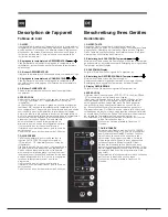 Предварительный просмотр 9 страницы Hotpoint ENXTY 19xxx X FW Operating Instructions Manual