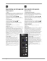 Preview for 10 page of Hotpoint ENXTY 19xxx X FW Operating Instructions Manual