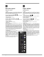 Предварительный просмотр 12 страницы Hotpoint ENXTY 19xxx X FW Operating Instructions Manual