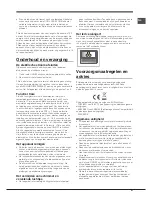 Предварительный просмотр 41 страницы Hotpoint ENXTY 19xxx X FW Operating Instructions Manual