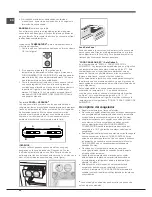 Предварительный просмотр 44 страницы Hotpoint ENXTY 19xxx X FW Operating Instructions Manual