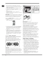 Предварительный просмотр 48 страницы Hotpoint ENXTY 19xxx X FW Operating Instructions Manual