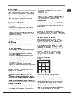 Предварительный просмотр 51 страницы Hotpoint ENXTY 19xxx X FW Operating Instructions Manual