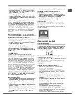 Предварительный просмотр 53 страницы Hotpoint ENXTY 19xxx X FW Operating Instructions Manual