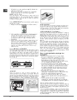 Предварительный просмотр 68 страницы Hotpoint ENXTY 19xxx X FW Operating Instructions Manual