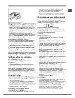 Предварительный просмотр 73 страницы Hotpoint ENXTY 19xxx X FW Operating Instructions Manual