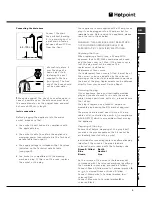 Предварительный просмотр 5 страницы Hotpoint ET 1400 Instructions For Installation And Use Manual