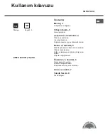 Hotpoint ETMP 460 XB TK Operating Instructions Manual preview