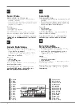 Предварительный просмотр 6 страницы Hotpoint EU HA7TY 9721 NFX Operating Instructions Manual