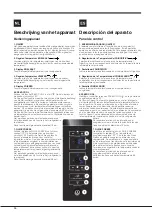 Preview for 10 page of Hotpoint EU HA7TY 9721 NFX Operating Instructions Manual