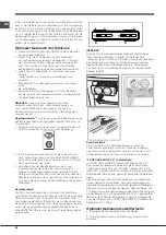 Предварительный просмотр 36 страницы Hotpoint EU HA7TY 9721 NFX Operating Instructions Manual