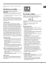 Предварительный просмотр 57 страницы Hotpoint EU HA7TY 9721 NFX Operating Instructions Manual