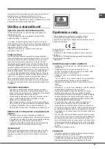 Предварительный просмотр 65 страницы Hotpoint EU HA7TY 9721 NFX Operating Instructions Manual