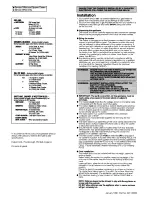 Предварительный просмотр 6 страницы Hotpoint EW11 User & Installation Instructions Manual