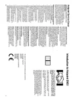 Предварительный просмотр 3 страницы Hotpoint EW20 Instruction And Recipe Book