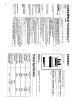 Предварительный просмотр 5 страницы Hotpoint EW20 Instruction And Recipe Book