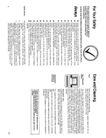 Предварительный просмотр 6 страницы Hotpoint EW20 Instruction And Recipe Book