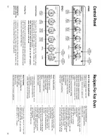 Предварительный просмотр 10 страницы Hotpoint EW20 Instruction And Recipe Book