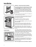 Предварительный просмотр 4 страницы Hotpoint EW22 Instructions For Installation And Use Manual