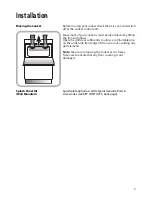 Предварительный просмотр 5 страницы Hotpoint EW22 Instructions For Installation And Use Manual