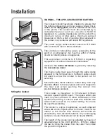 Предварительный просмотр 4 страницы Hotpoint EW31 User And Installation Instructions Manual