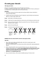 Предварительный просмотр 20 страницы Hotpoint EW32 Instructions Manual