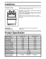 Предварительный просмотр 5 страницы Hotpoint EW41 Instruction And Recipe Book