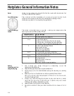 Предварительный просмотр 10 страницы Hotpoint EW51 Instruction And Recipe Book