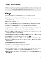 Предварительный просмотр 5 страницы Hotpoint EW63 Instructions For Installation And Use Manual