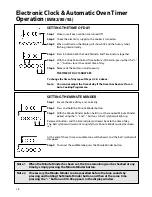 Предварительный просмотр 18 страницы Hotpoint EW63 Instructions For Installation And Use Manual