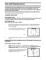 Предварительный просмотр 37 страницы Hotpoint EW63 Instructions For Installation And Use Manual