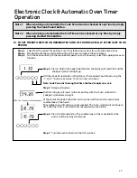 Предварительный просмотр 17 страницы Hotpoint EW73 Instructions Manual