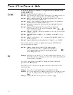 Предварительный просмотр 20 страницы Hotpoint EW73 Instructions Manual