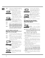 Предварительный просмотр 10 страницы Hotpoint EW74 Instructions For Installation And Use Manual