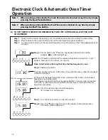 Предварительный просмотр 16 страницы Hotpoint EW82 Instructions For Installation And Use Manual