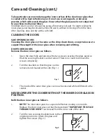 Предварительный просмотр 31 страницы Hotpoint EW82 Instructions For Installation And Use Manual