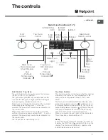 Предварительный просмотр 7 страницы Hotpoint EW84 Instructions For Installation And Use Manual