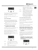 Предварительный просмотр 11 страницы Hotpoint EW84G Instructions For Installation And Use Manual