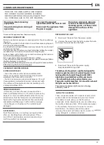 Предварительный просмотр 17 страницы Hotpoint F159473 Manual