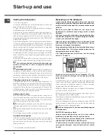 Предварительный просмотр 10 страницы Hotpoint FDEB 31010 EXPERIENCE Instructions For Use Manual