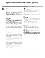 Предварительный просмотр 12 страницы Hotpoint FDEB 31010 EXPERIENCE Instructions For Use Manual