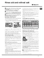 Предварительный просмотр 13 страницы Hotpoint FDEB 31010 EXPERIENCE Instructions For Use Manual