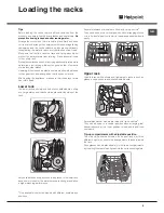 Предварительный просмотр 9 страницы Hotpoint FDEF 51110 EXPERIENCE Instructions For Use Manual